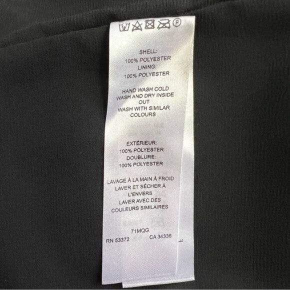 FRENCH CONNECTION Metallic Faux-wrap Mini Dress - 8 - Picture 7 of 7